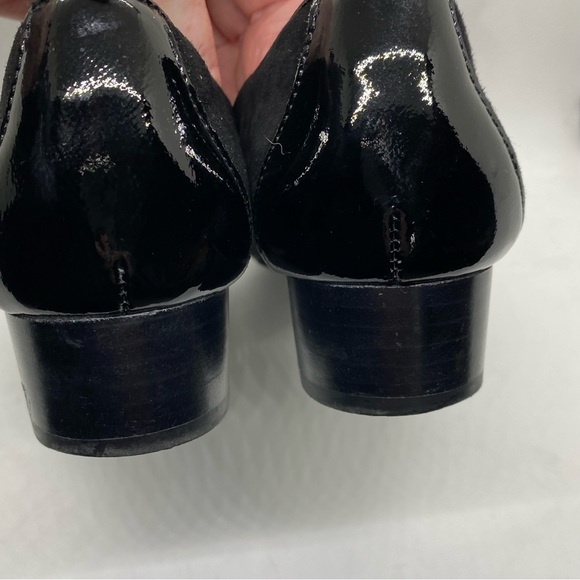 Sofft Black and Leopard Print Loafers - Picture 9 of 11